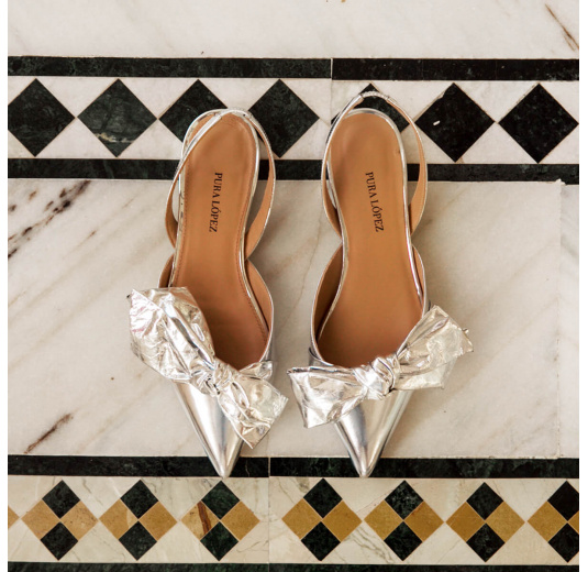 Componer Complicado Significado Zapatos Planos Mujer de Fiesta marca ▷ PURA LOPEZ ® .